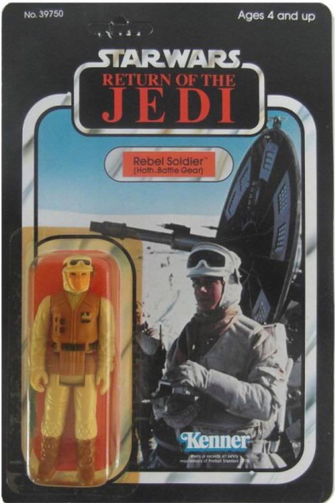 Hoth Rebel Trooper - Kenner (Star Wars Episode V: The Empire Strikes Back) action figure collectible - Main Image 2