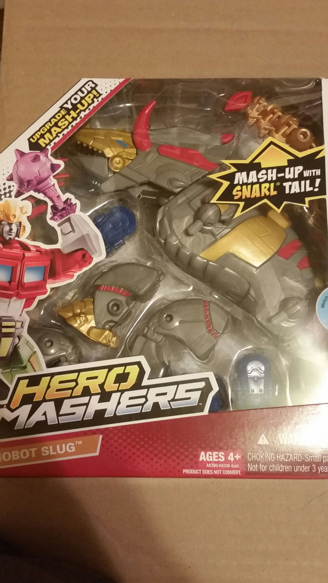 Dinobot Slug - Hasbro (Transformers: Hero Mashers) action figure collectible [Barcode 653569973355] - Main Image 1