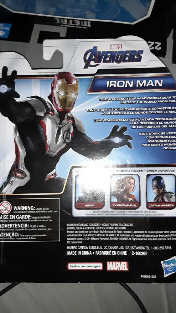 AVENGERS : QUANTUM TEAM SUIT - Hasbro - Marvel (Marvel: Avengers: 6”) action figure collectible [Barcode 630509747375] - Main Image 3