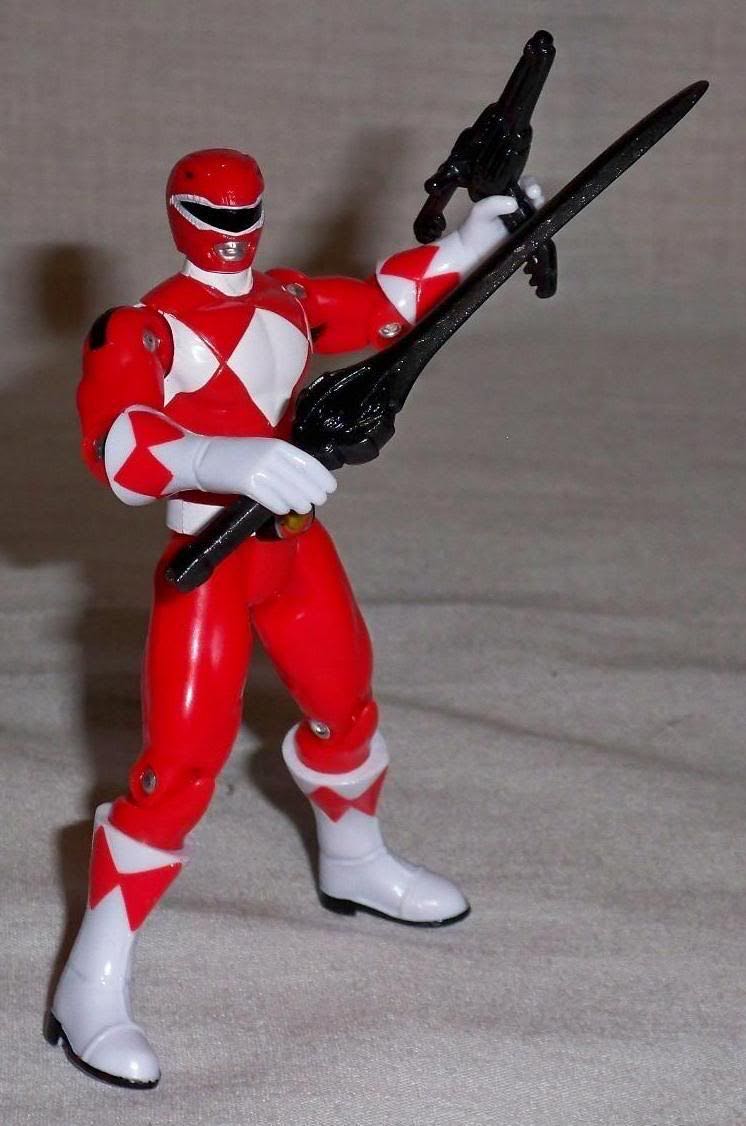 mighty Morphin Red Ranger - Bandai (Mighty Morphin Power Rangers) action figure collectible - Main Image 2