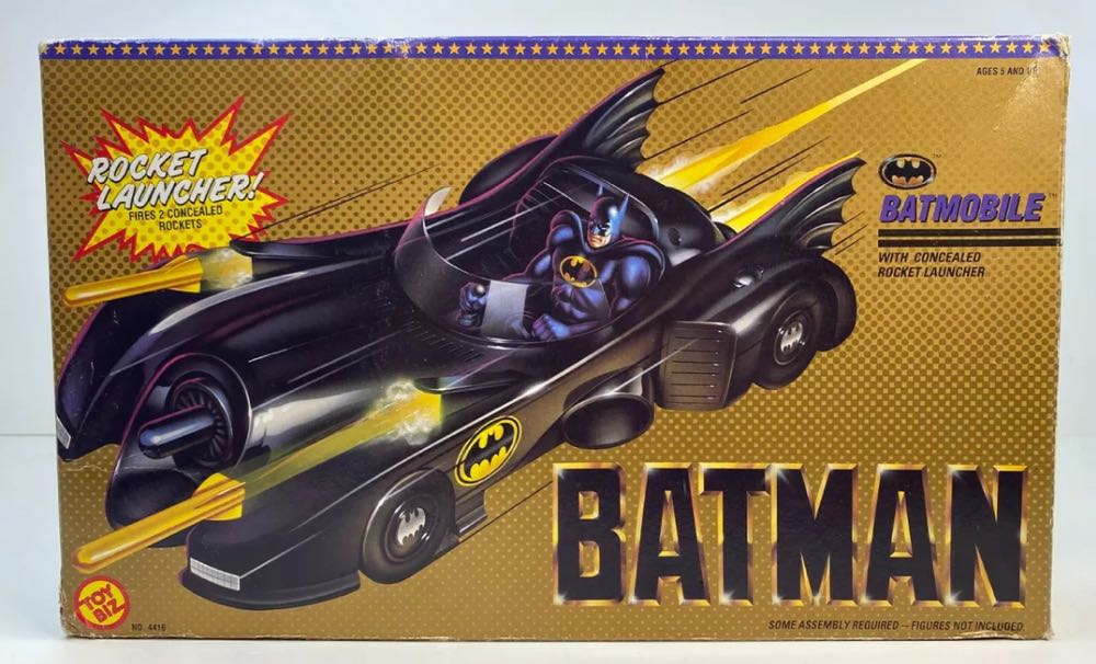 Toy Biz Batmobile  action figure collectible - Main Image 2