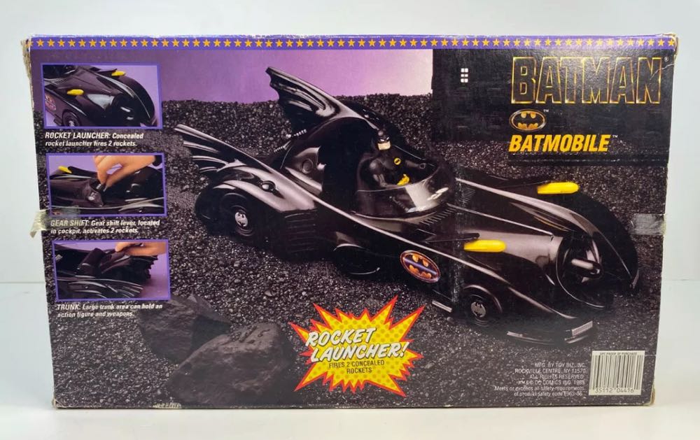 Toy Biz Batmobile  action figure collectible - Main Image 3
