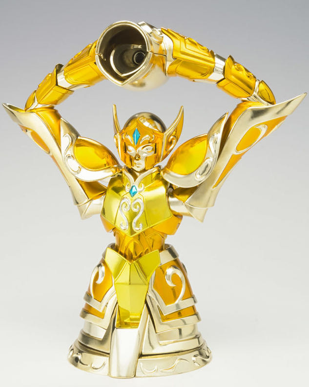 Hyoga Aquarius - Bandai (Gold Saint) action figure collectible [Barcode 4573102552815] - Main Image 3