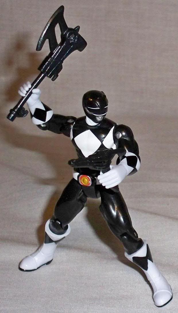 Mighty Morphin Black Ranger - Bandai (Mighty Morphin Power Rangers) action figure collectible - Main Image 2