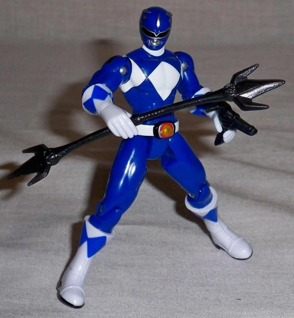 Mighty Morphin Blue Ranger - Bandai (Mighty Morphin Power Rangers) action figure collectible - Main Image 2