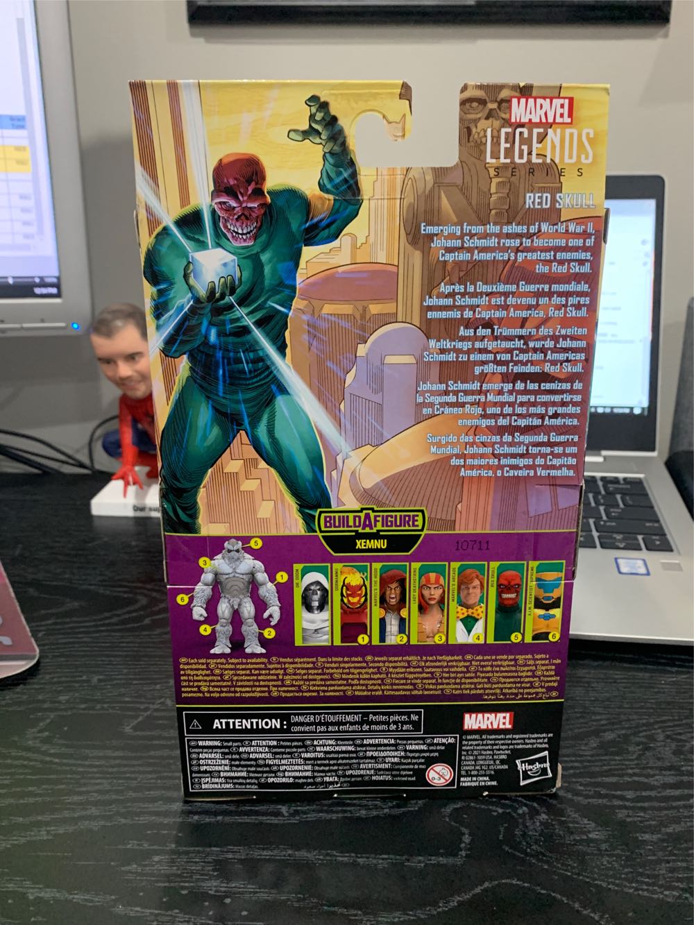 Red Skull - Hasbro (Marvel Super-Villains The Vault) action figure collectible [Barcode 5010993865307] - Main Image 3