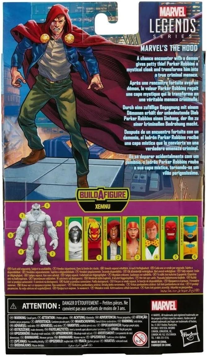 The Hood - Hasbro (Marvel Legends Baf Xemnu) action figure collectible [Barcode 5010993834662] - Main Image 6