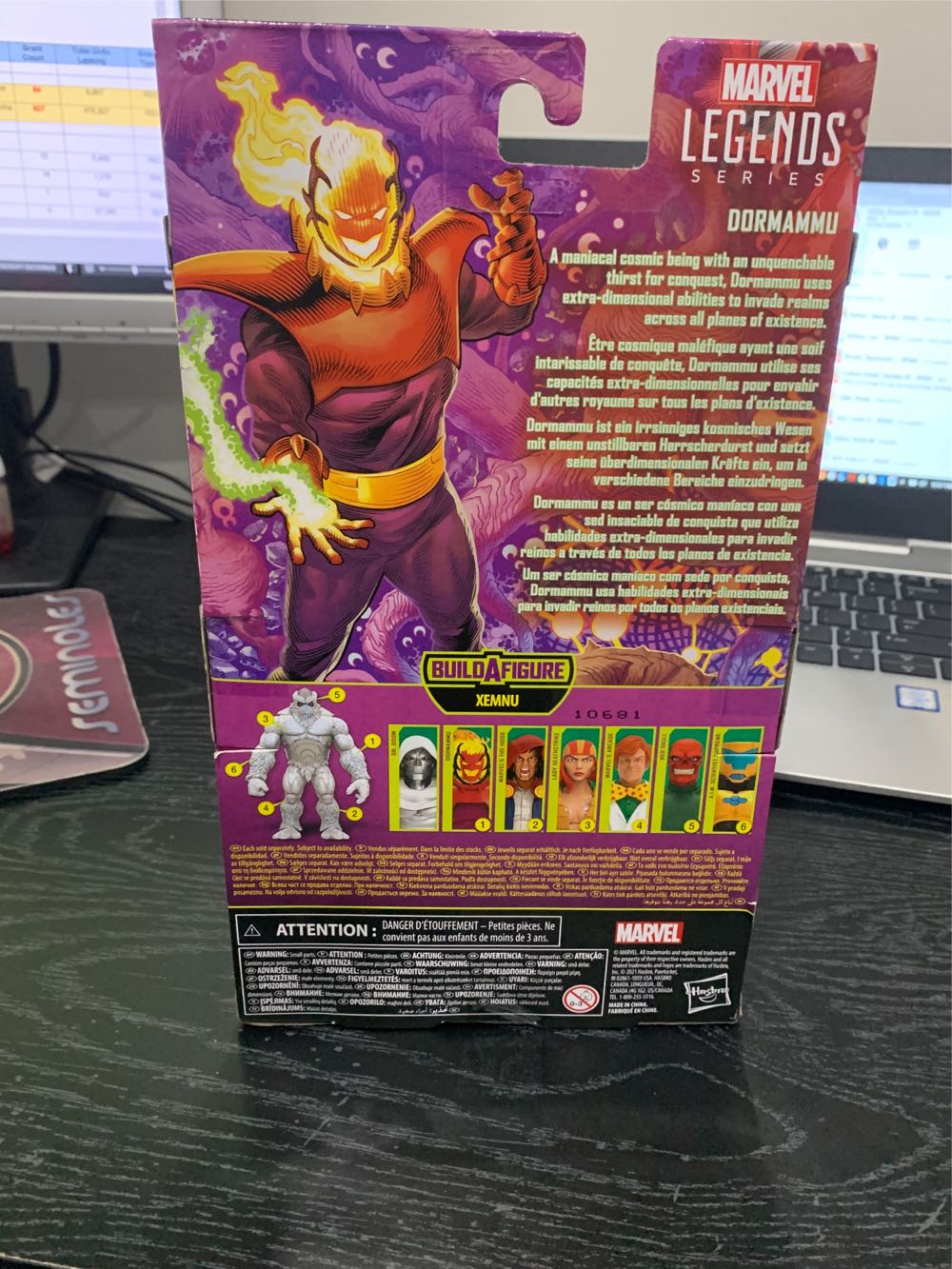 BAF Xemnu: 1 Dormammu - Hasbro (Xemnu BAF Wave) action figure collectible [Barcode 5010993834655] - Main Image 3
