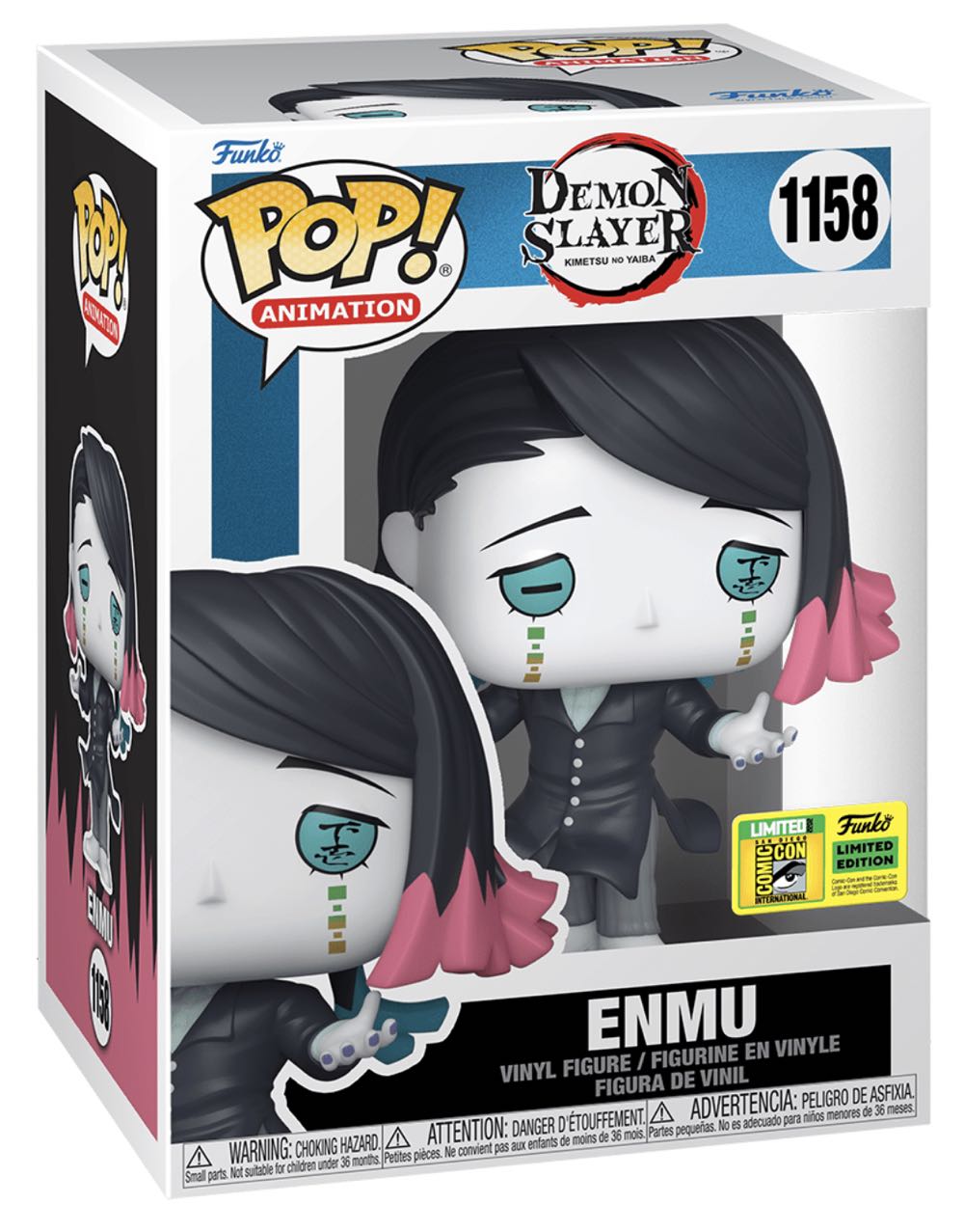 Enmu (Demon Slayer) 1158 San Diego Comicon Limited Edition - Hasbro (Xemnu) action figure collectible - Main Image 2