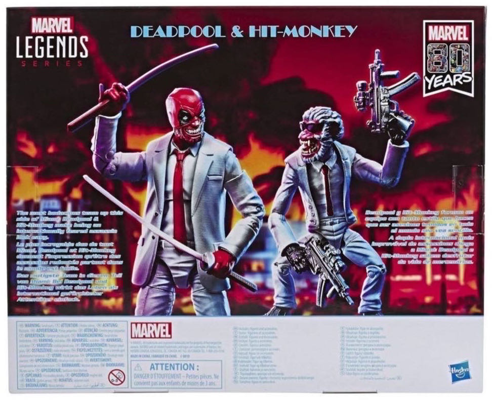 Deadpool & Hit Monkey - Hasbro (Marvel Legends) action figure collectible - Main Image 2
