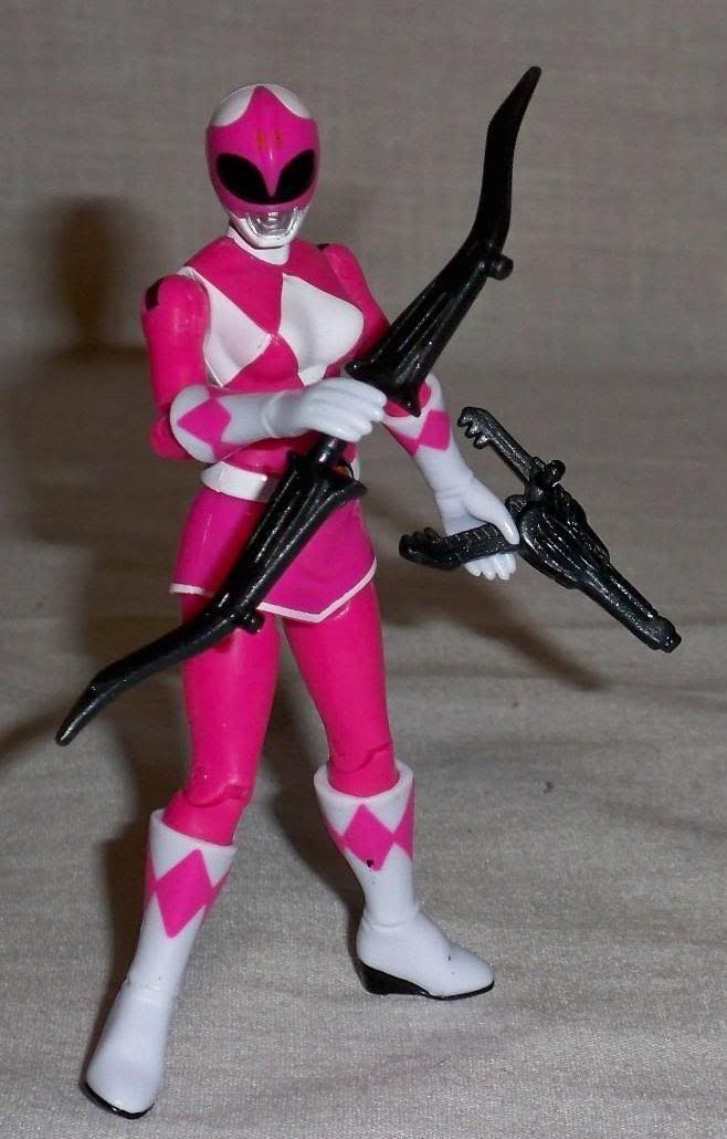 Mighty Morphin Pink Ranger - Bandai (Mighty Morphin Power Rangers) action figure collectible - Main Image 2