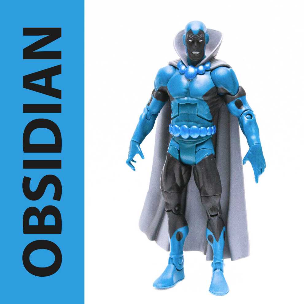 DC Classics Obsidian - Mattel (DC Universe Classics) (DC Comics) action figure collectible [Barcode 027084831399] - Main Image 3