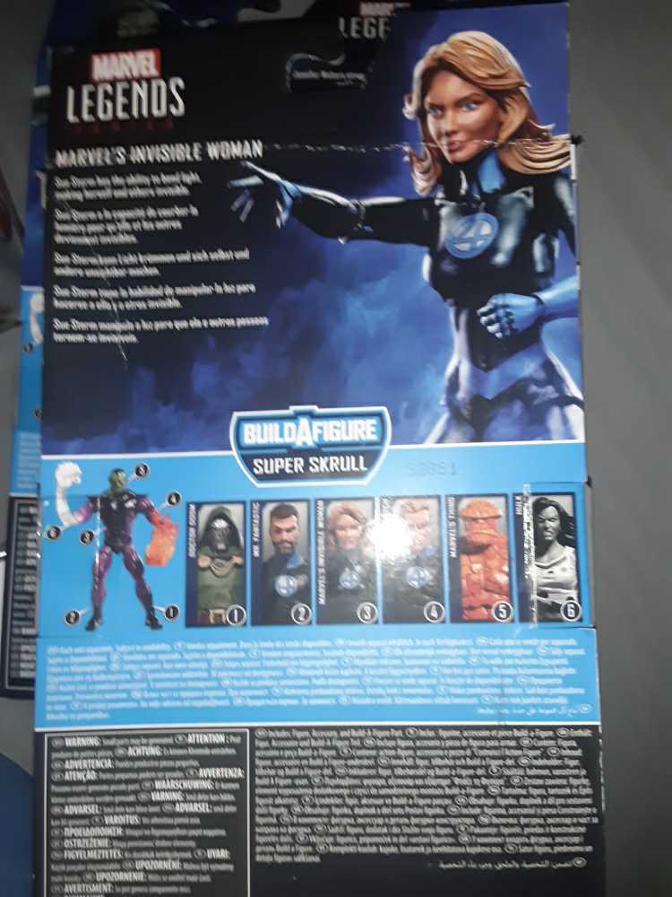 Marvel’s Invisible Woman  - Hasbro - Marvel Legends (Fantastic Four) action figure collectible [Barcode 02015163] - Main Image 2