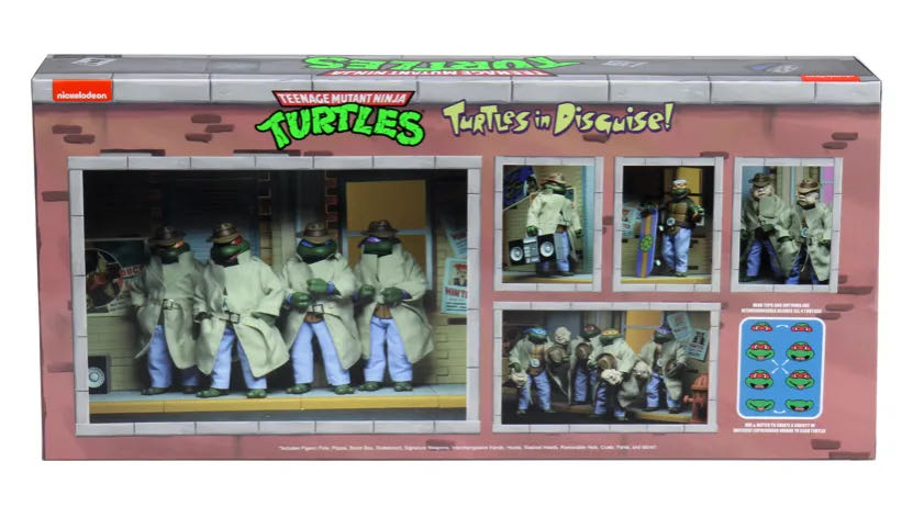 Neca TMNT Turtles In Disguise - Neca/Reel Toys (Teenage Mutant Ninja Turtles) action figure collectible [Barcode 634482541630] - Main Image 2