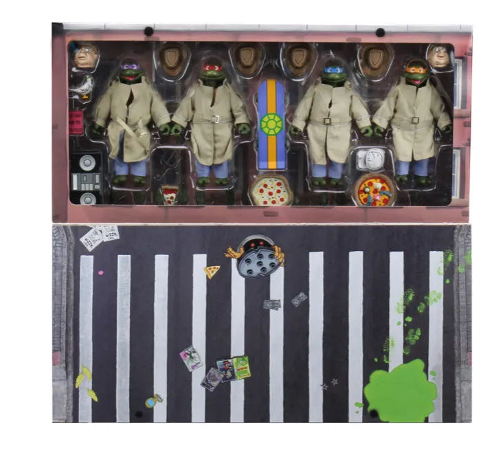Neca TMNT Turtles In Disguise - Neca/Reel Toys (Teenage Mutant Ninja Turtles) action figure collectible [Barcode 634482541630] - Main Image 3