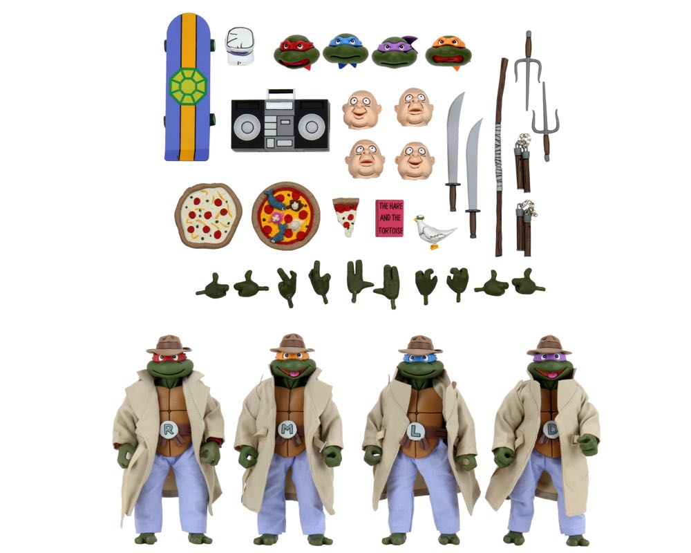 Neca TMNT Turtles In Disguise - Neca/Reel Toys (Teenage Mutant Ninja Turtles) action figure collectible [Barcode 634482541630] - Main Image 4
