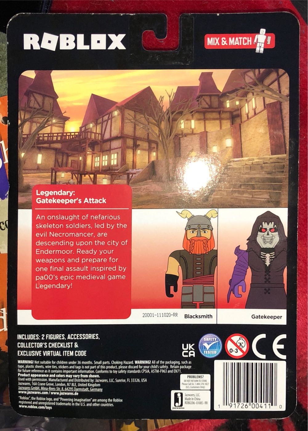 Roblox  action figure collectible [Barcode 191726004110] - Main Image 3