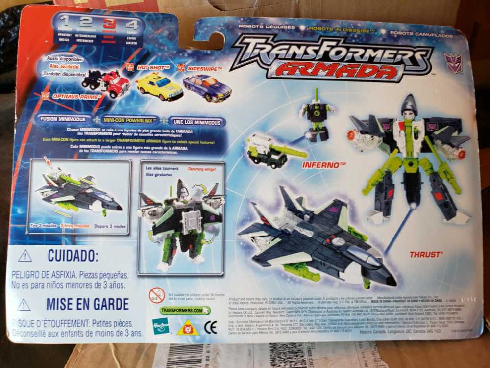 Thrust With Inferno - Hasbro (Armada) action figure collectible [Barcode 076930807309] - Main Image 2