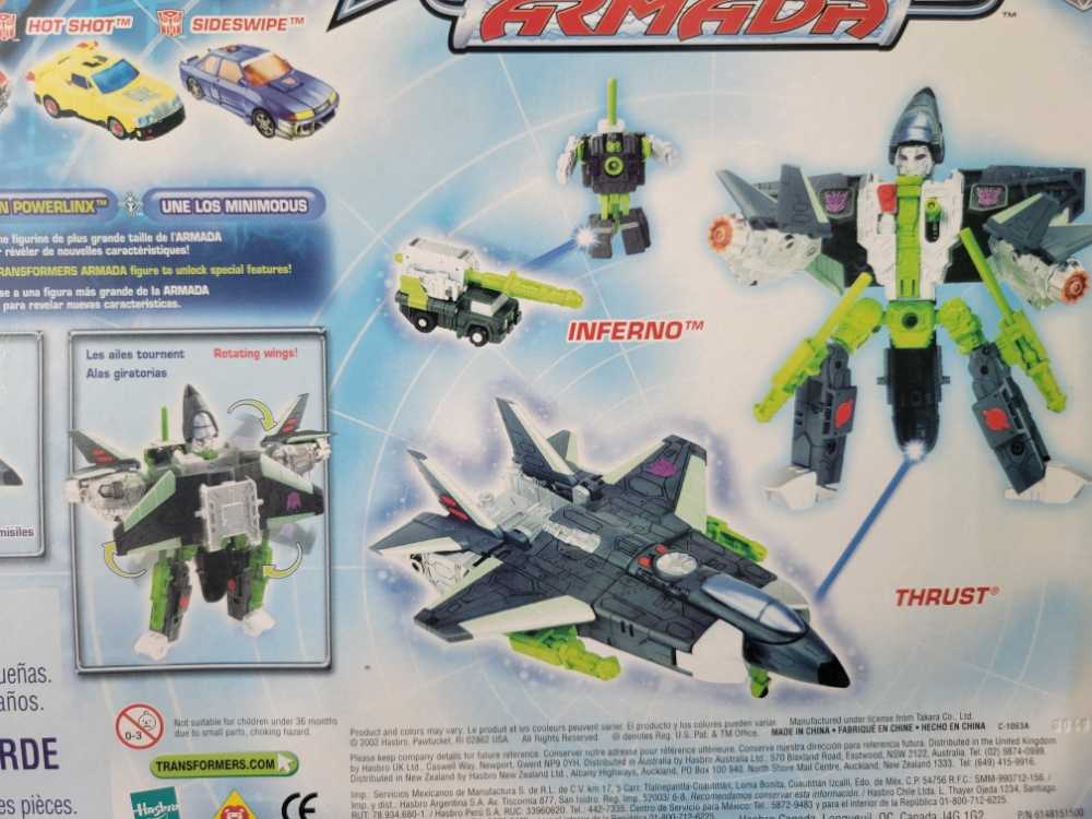 Thrust With Inferno - Hasbro (Armada) action figure collectible [Barcode 076930807309] - Main Image 4
