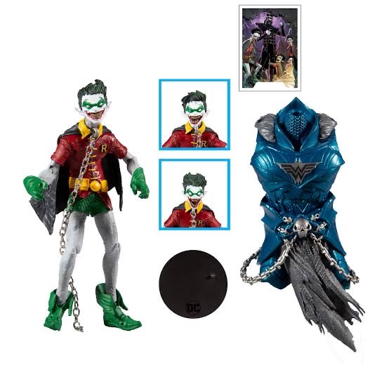 Robin Earth - 22 DC Multiverse Dark Knights: Metal - McFarlane Toys (Dark Knights Metal) action figure collectible [Barcode 787926154221] - Main Image 4