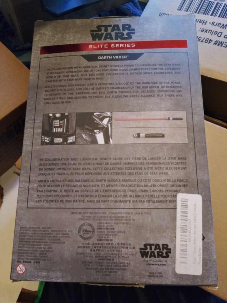 disney star wars elite series darth vader  action figure collectible - Main Image 2