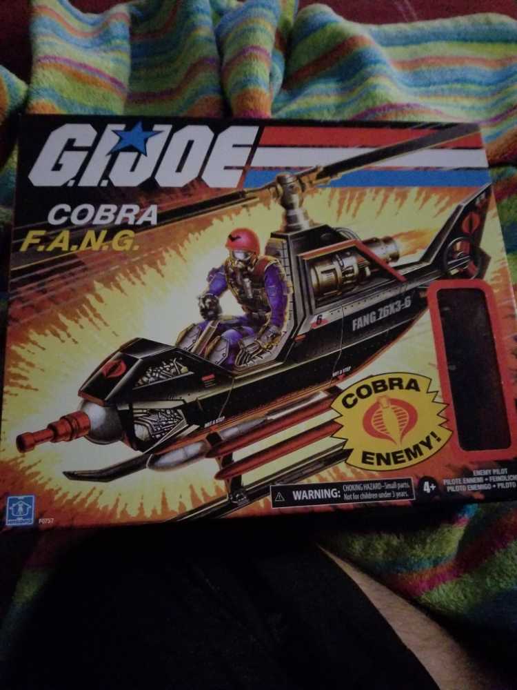 G.I Joe Cobra F.A.N.G Retro Walmart Re-issue - Hasbro G.I. Joe (G I Joe) action figure collectible - Main Image 1