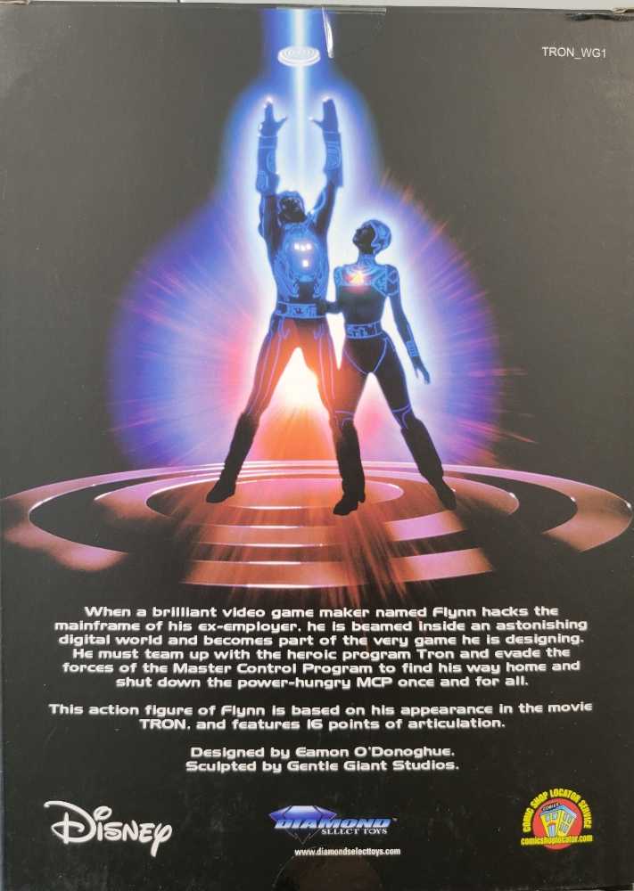 Flynn (Loose) - Diamond Select (Tron) action figure collectible - Main Image 3