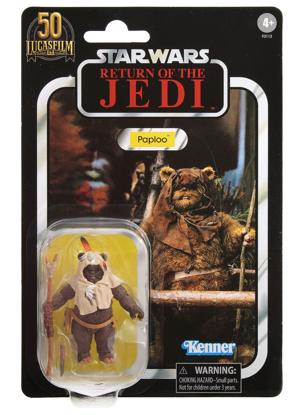 Paploo - Hasbro (The Vintage Collection) action figure collectible [Barcode 5010993860883] - Main Image 2