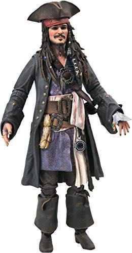 Diamond Select Toys Pirates Of The Caribbean Jack Sparrow - Diamond Select Toys (Pirates Of The Caribbean: Dead Men Tell No Tales) action figure collectible [Barcode 699788824610] - Main Image 1