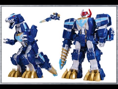 Power Rangers Super Mega Force Q Rex Megazord - Bandai (Power Rangers Super Mega force) action figure collectible - Main Image 2