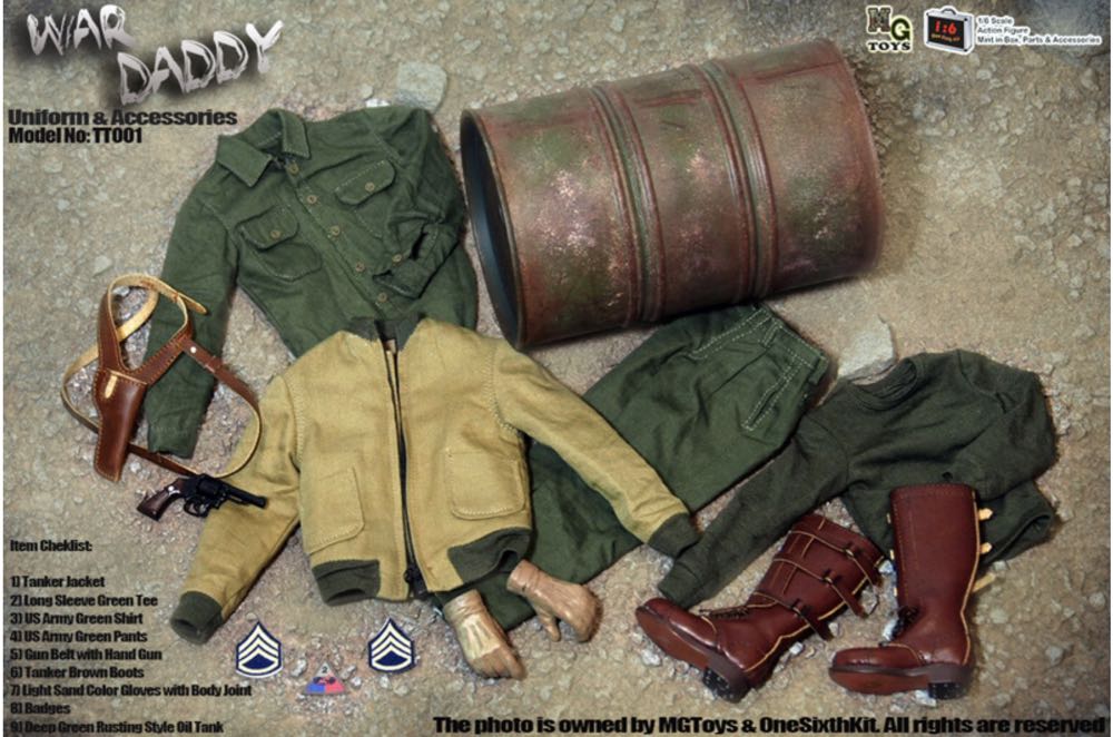 Wardaddy - various (Fury) action figure collectible - Main Image 2