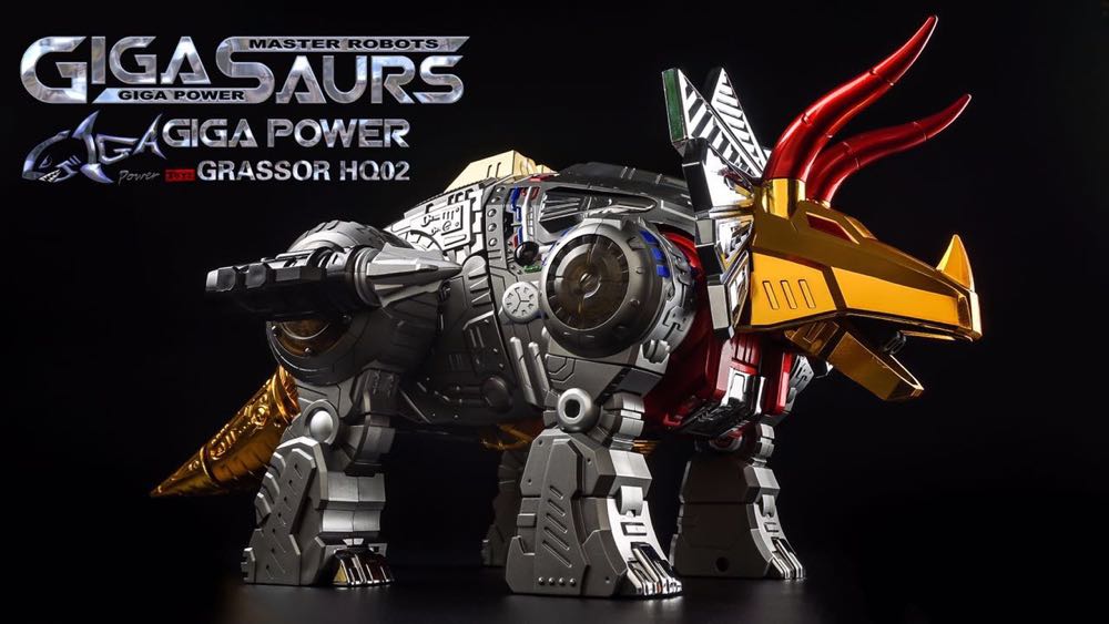 Giga Power HQ-02R Grassor - Gigapower (3rd Party Transformers Masterpiece) action figure collectible - Main Image 2