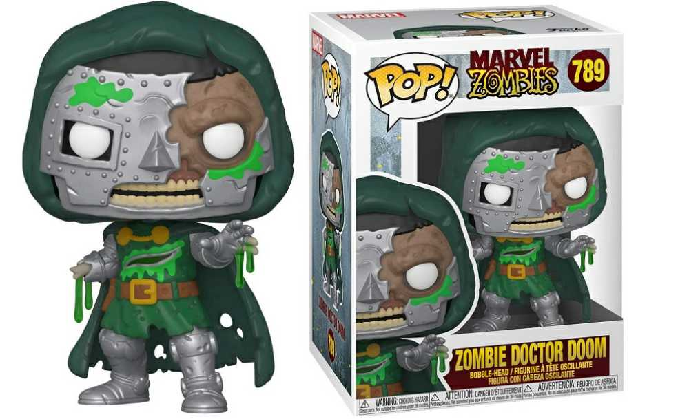 Funko Marvel Zombies 789 Zombie Dr. Doom - Funko Pop! Marvel Zombies (Marvel Zombies) action figure collectible [Barcode 889698543842] - Main Image 2