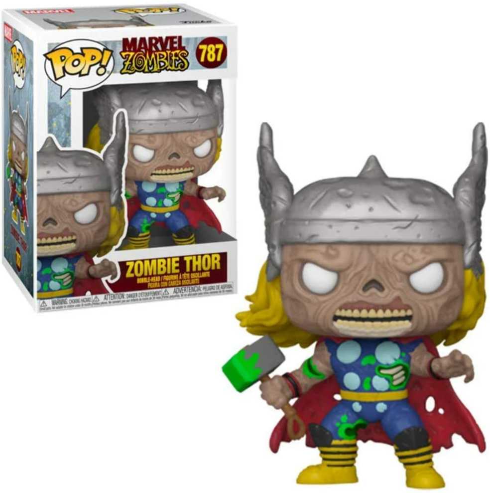 Thor Funko Marvel Zombies 787 Zombie Thor - Funko Pop! Marvel Zombies (Marvel Zombies) action figure collectible [Barcode 889698491273] - Main Image 2