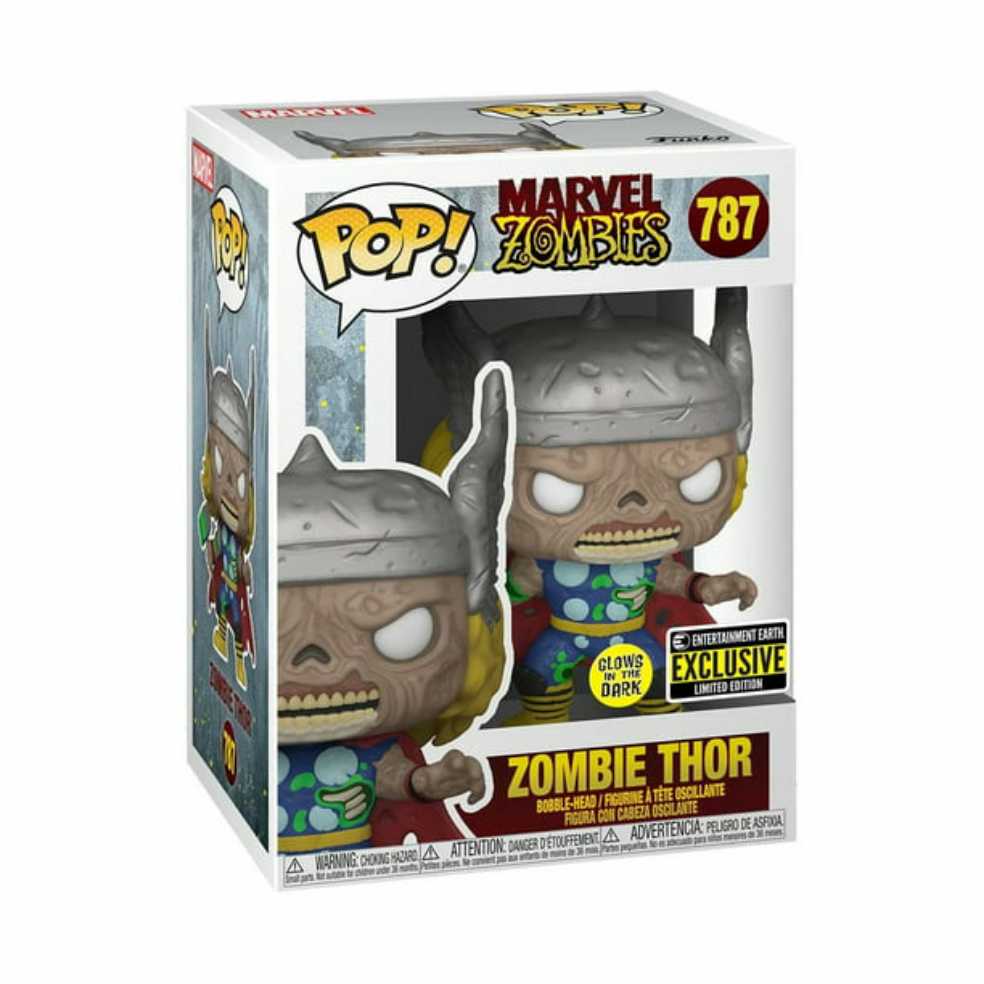 Thor Funko Marvel Zombies 787 Zombie Thor - Funko Pop! Marvel Zombies (Marvel Zombies) action figure collectible [Barcode 889698491273] - Main Image 3