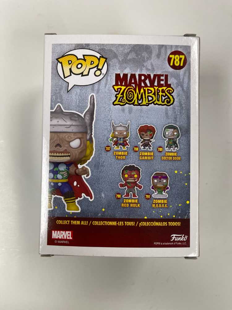 Thor Funko Marvel Zombies 787 Zombie Thor - Funko Pop! Marvel Zombies (Marvel Zombies) action figure collectible [Barcode 889698491273] - Main Image 4