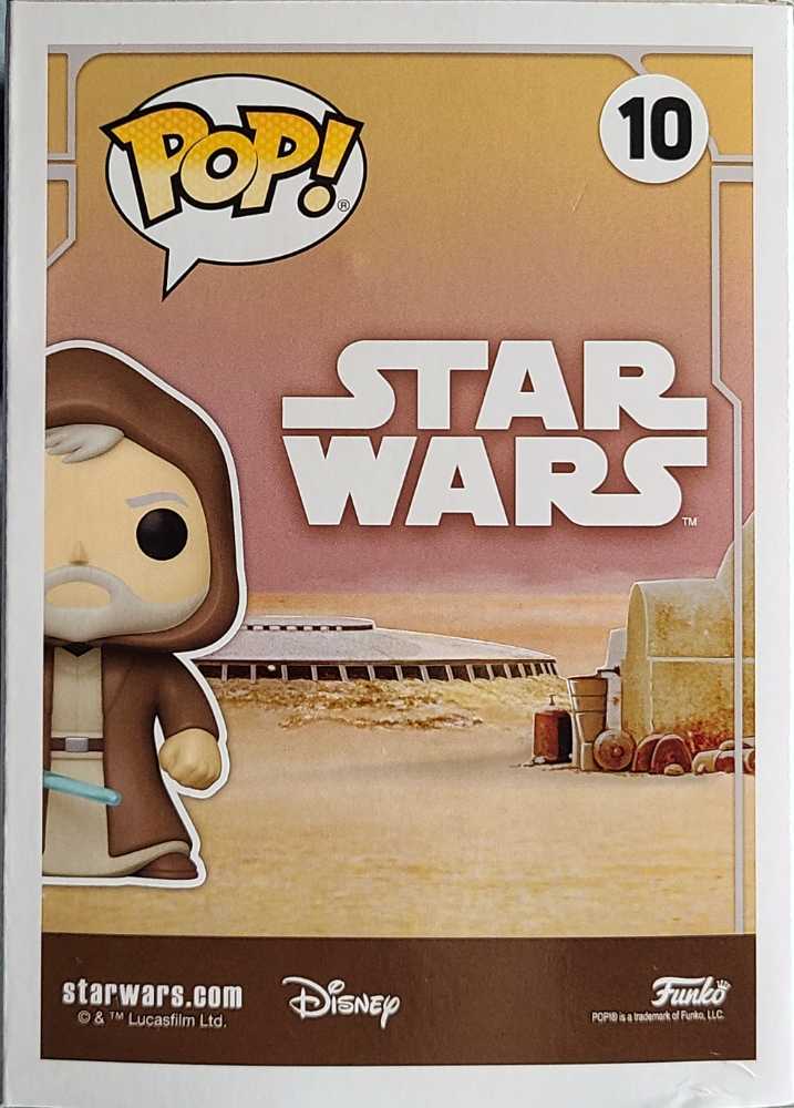 #10 Obi-Wan Kenobi (Tatooine) - Funko (Funko Pop!) action figure collectible [Barcode 889698554947] - Main Image 2