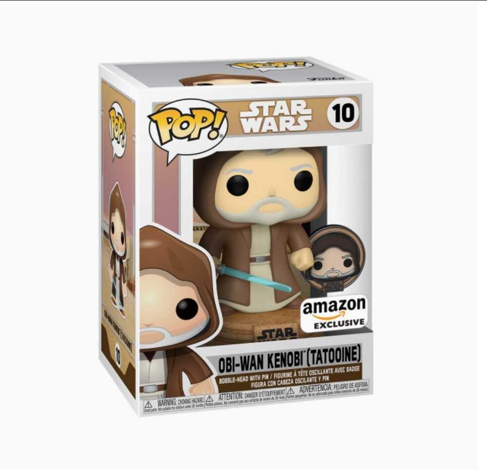 #10 Obi-Wan Kenobi (Tatooine) - Funko (Funko Pop!) action figure collectible [Barcode 889698554947] - Main Image 4