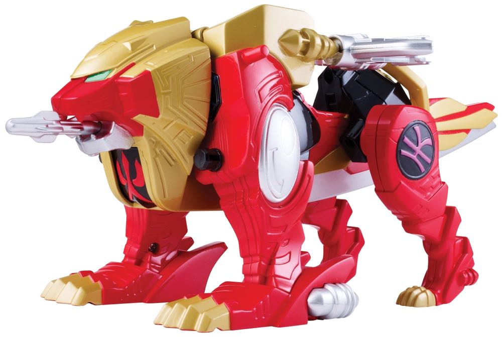 Power Rangers Super Mega Force Wild Force Red Lion - Bandai (Power Rangers Super Mega force) action figure collectible - Main Image 2