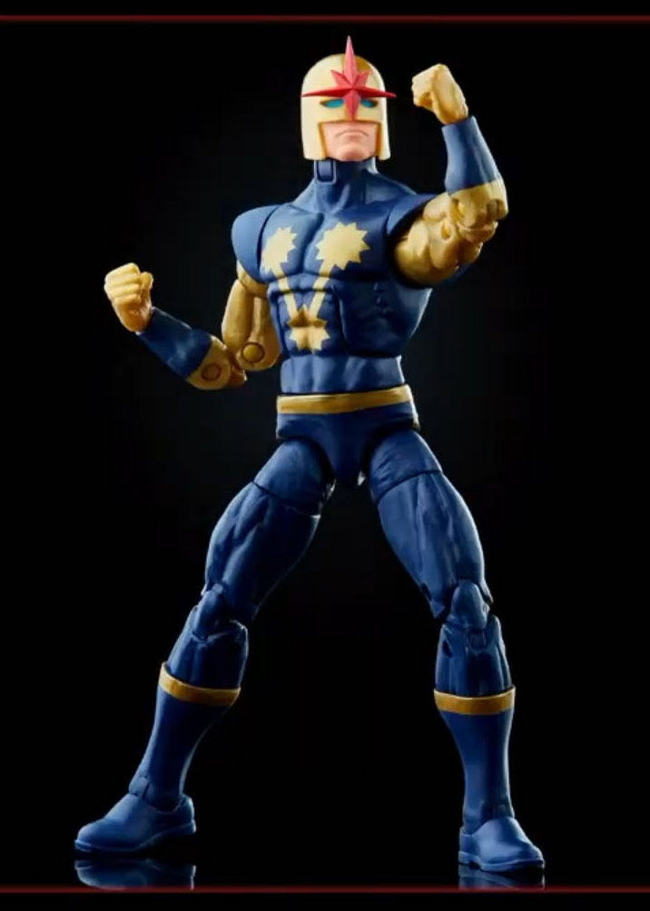 Marvel Legends Nova - Hasbro (Marvel Legends Exclusives Series) action figure collectible [Barcode 5010993839179] - Main Image 3