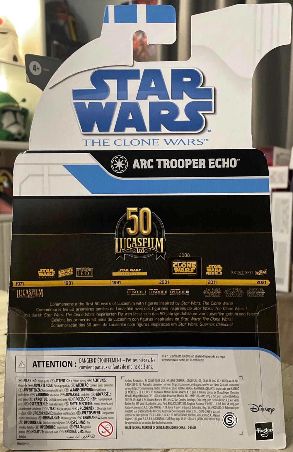 Star Wars: The Black Series ARC Trooper Corporal Echo - Hasbro (Star Wars: The Clone Wars) action figure collectible [Barcode 5010993865178] - Main Image 4