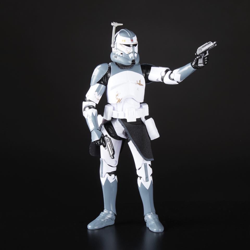 Clone Commander Wolffe - Hasbro (Red & Black Line) action figure collectible [Barcode 630509658169] - Main Image 2