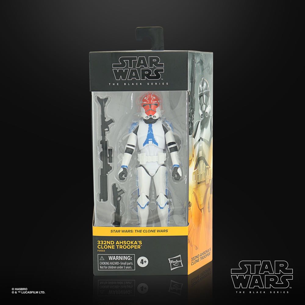 332nd Ahsoka’s Clone Trooper - Hasbro (Star Wars: Black Series) action figure collectible [Barcode 5010993754755] - Main Image 4