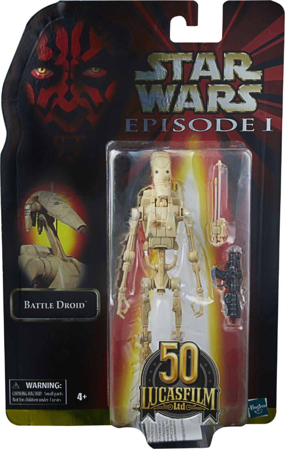 Battle Droid - Hasbro (Star Wars: Episode I) action figure collectible [Barcode 5010993872404] - Main Image 1
