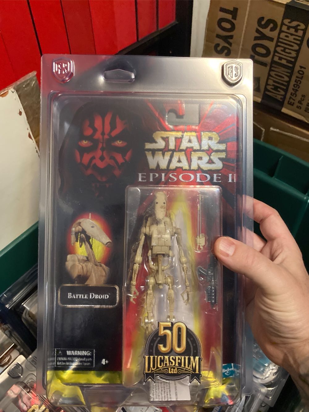 Battle Droid - Hasbro (Star Wars: Episode I) action figure collectible [Barcode 5010993872404] - Main Image 4