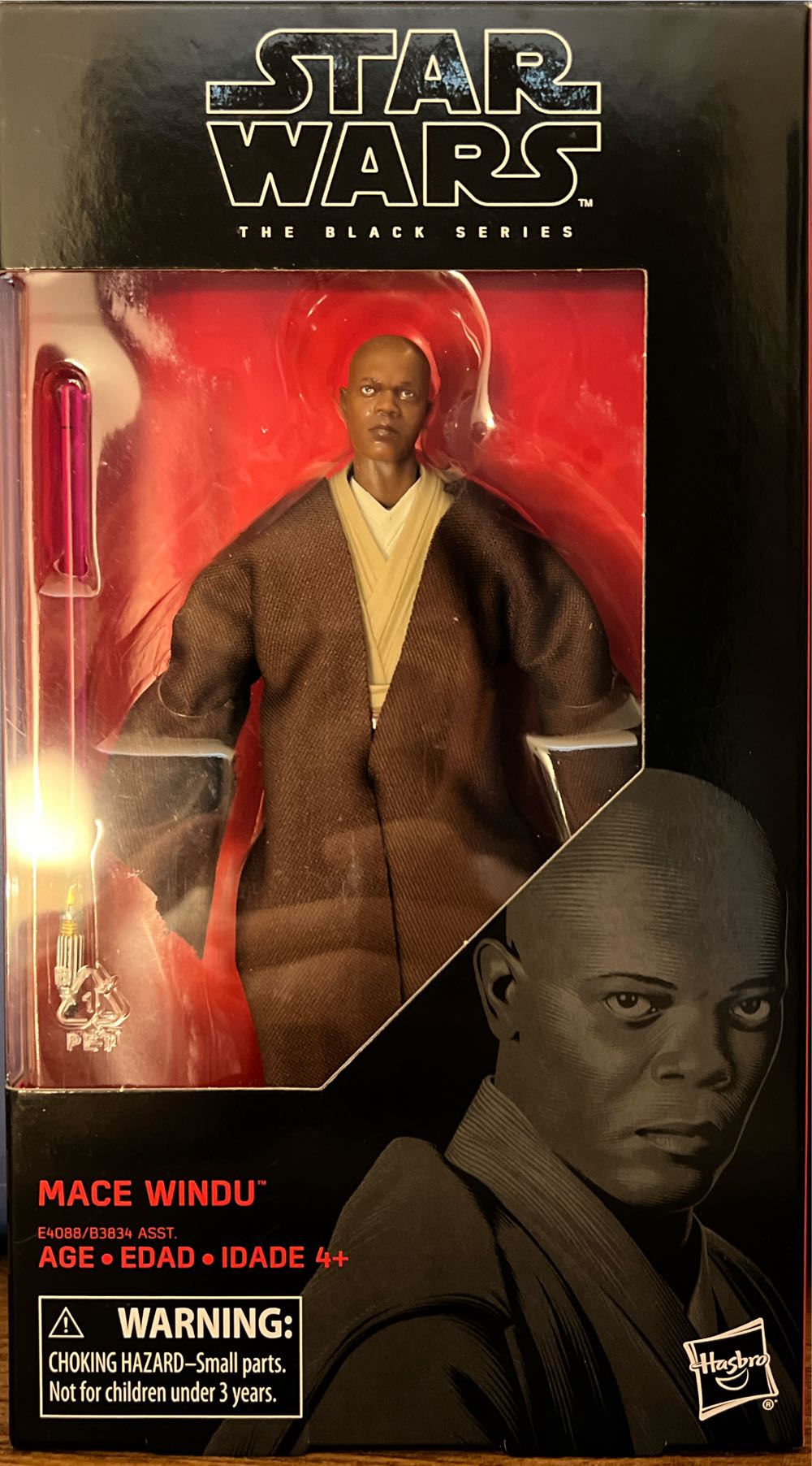 Star Wars: Mace Windu - Hasbro (Star Wars: Black Series) action figure collectible [Barcode 630509779857] - Main Image 3