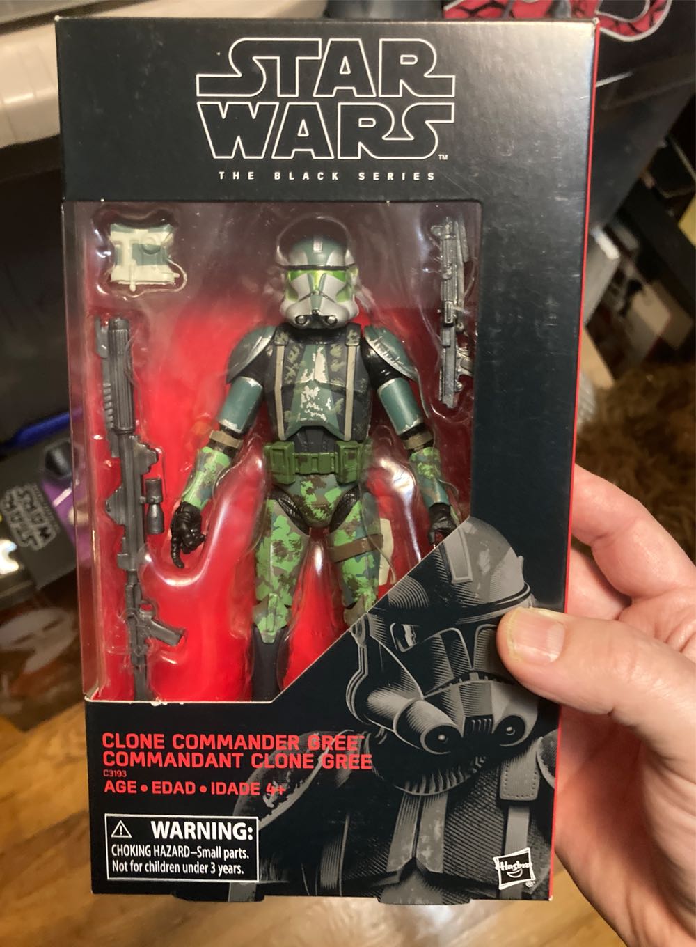Clone Commander Gree - Hasbro (Star Wars: Revenge of the Sith Black Series) action figure collectible [Barcode 630509584574] - Main Image 4