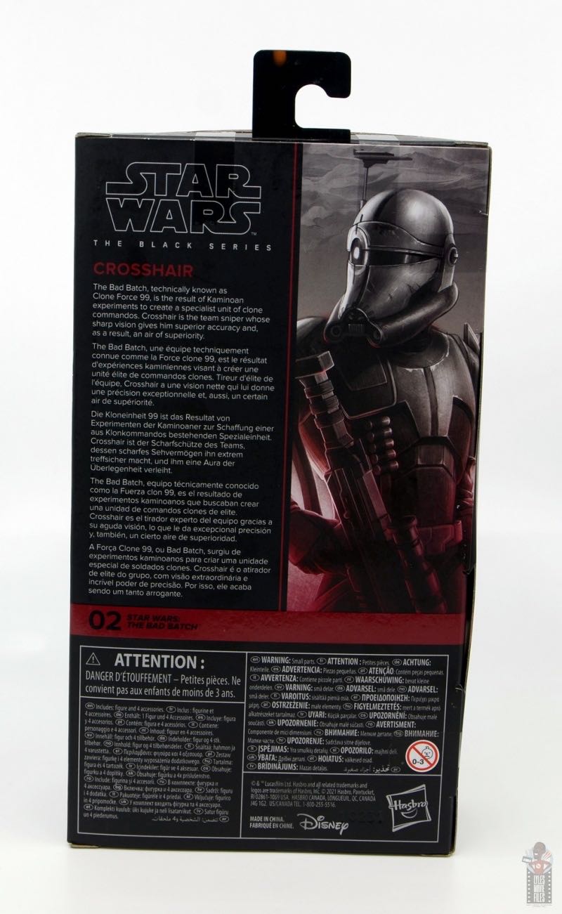 Crosshair - Hasbro (Star Wars: The Bad Batch) action figure collectible [Barcode 5010993813384] - Main Image 2