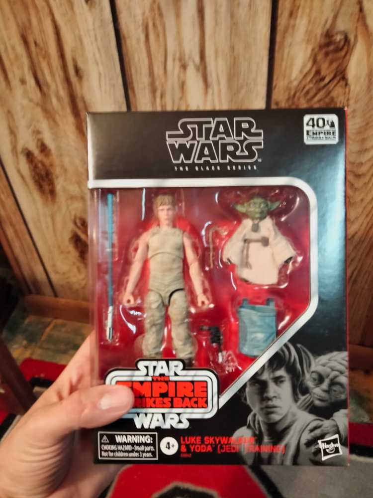 Star Wars: Black Series - Luke Skywalker & Yoda (Jedi Training) - Hasbro (Star Wars - Black Series) action figure collectible [Barcode 5010993722839] - Main Image 3