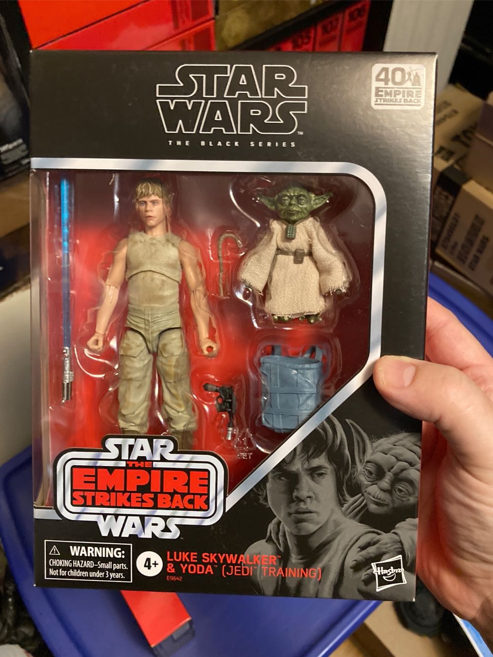 Star Wars: Black Series - Luke Skywalker & Yoda (Jedi Training) - Hasbro (Star Wars - Black Series) action figure collectible [Barcode 5010993722839] - Main Image 4